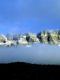 Foggy Glacier Morning