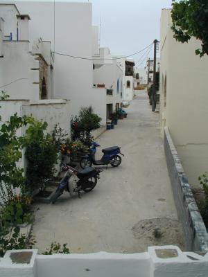 A typical Naxos street