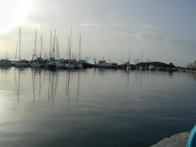 Ferry port, Naxos Town