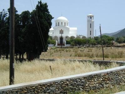 One of Naxos' many greek monastery's