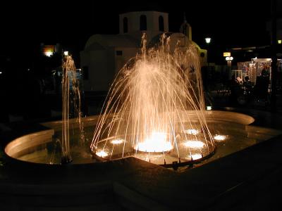 Chora town square