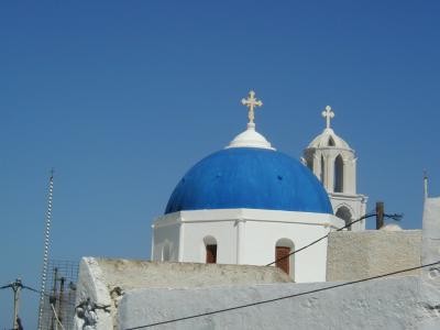 A Santorini church