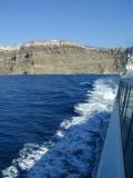 Leaving Santorini