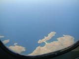 The Cyclades are very pritty from the air