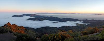 View from Mt Diablo