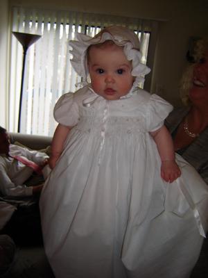 MEGAN'S CHRISTENING