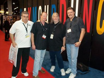 me, Mark Kendrick, Seymour Duncan and Doug Ferich