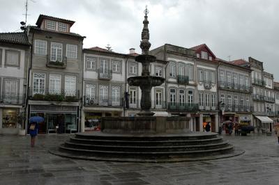 Fountain at Main square-Viana Do Castelo