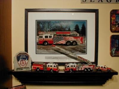 My FDNY Ten Truck Display