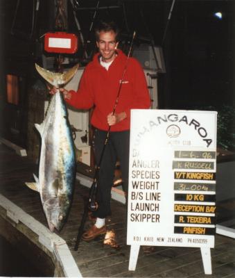 Yellowtail Kingfish (Cavalli Islands - June 1996)