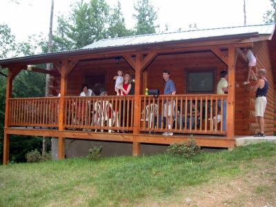 Cabin where we stayed for reunion