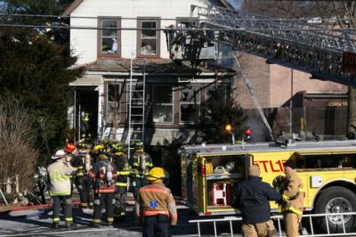 Westchester Ave. Fire (Thornwood, NY) 1/18/05