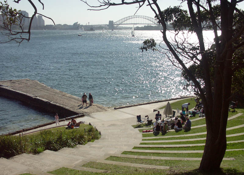 Bradleys Head, and an elaborate picnic.