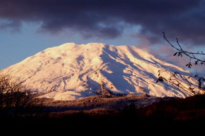 Mt. St. Helens at Sunset