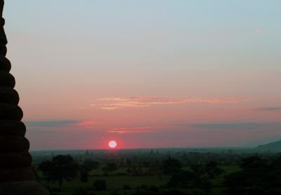 Sunrise over Ancient Bagan