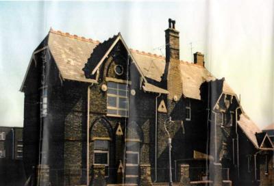 Blue Town School prior to demolition ca.1970-71