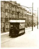 Tram along Marine Parade