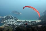 Paragliding above Shek O