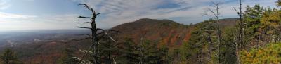 Panorama from Cook's Wall (4 photo version)