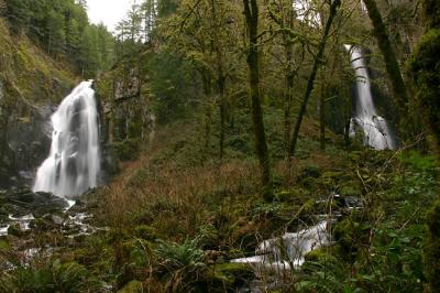 North Fork Falls and Lower Kentucky Falls