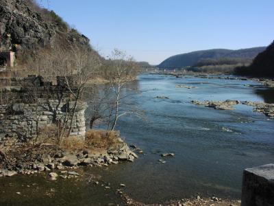 Junction of the Potomac and Shenandoah Rivers
Harpers Ferry National Historical Park
West Virginia