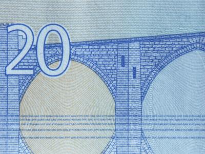 Detail from 20 euro bill (CL49-200)