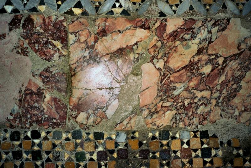Floor of St. Nicks church, Myra