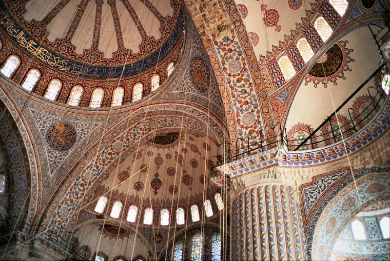 Inside the Blue Mosque