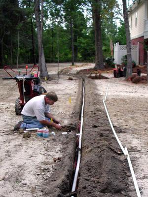 The PVC network is pieced together 09/10/2002