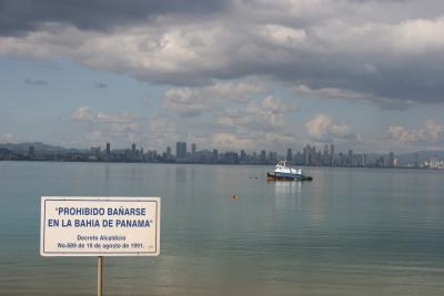 can't swim in Bay of Panama!