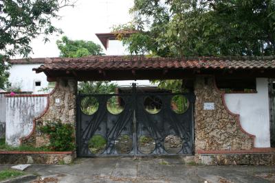 former president Manuel Noriega's house