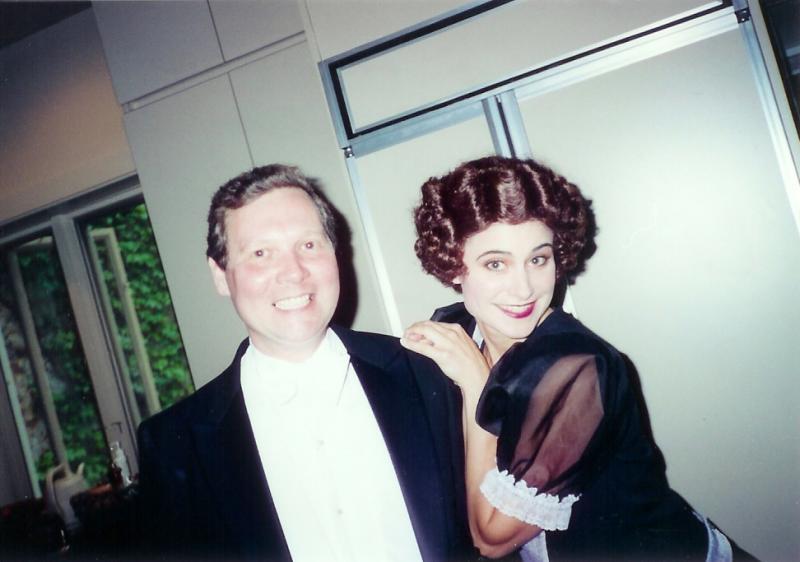 Mary Southworth with Peter Poliakine