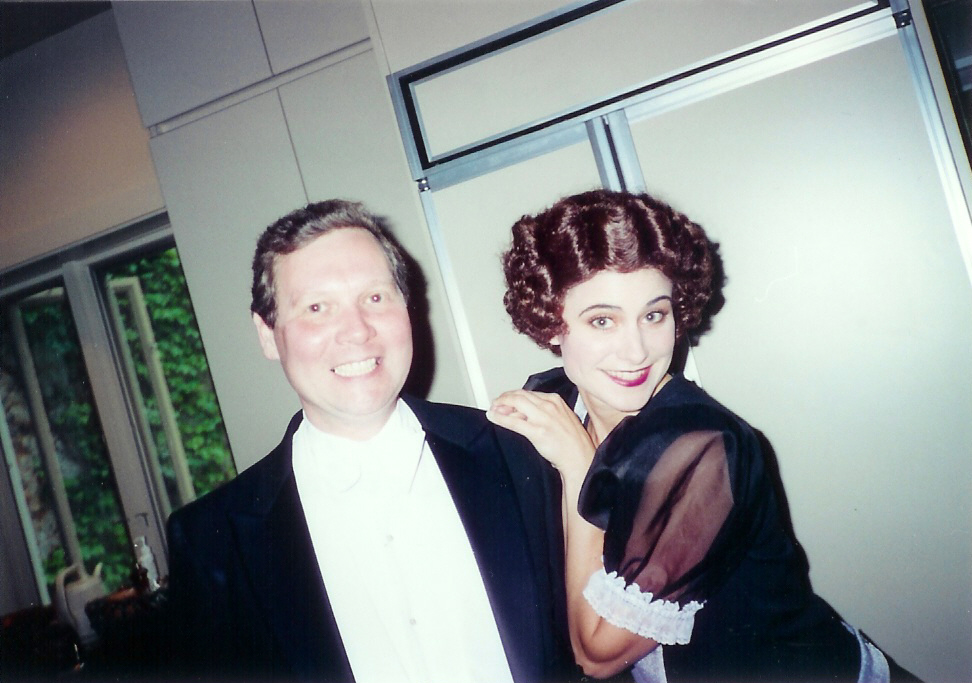 Mary Southworth with Peter Poliakine