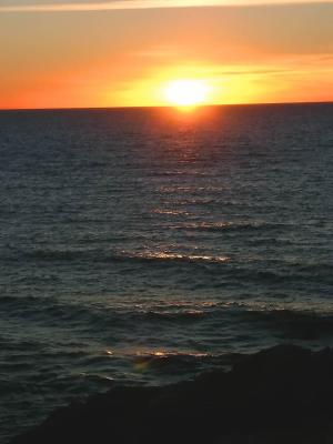 Sunset over Cholla Bay