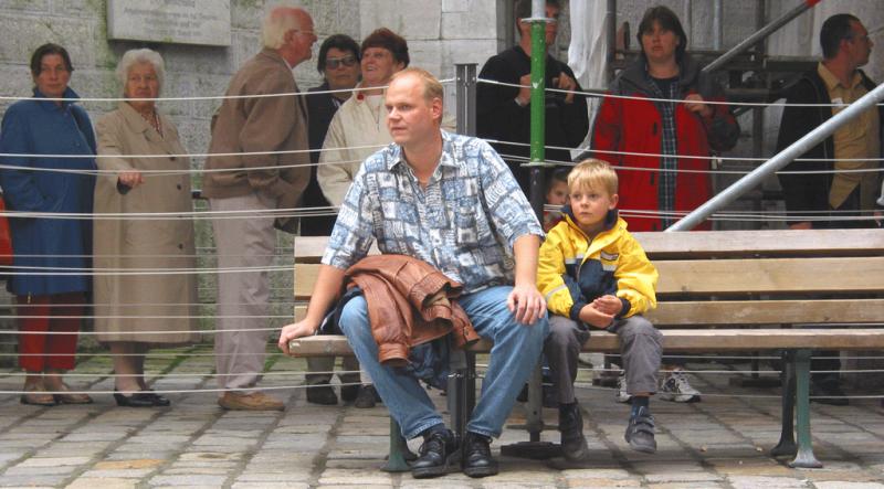 Father and son