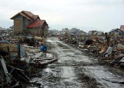 aftermath of the Dec. 26 tsunami