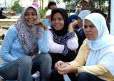 people of Banda Aceh, Sumatra, express hope