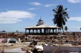 tsunami image-devastation of downtown Banda Aceh