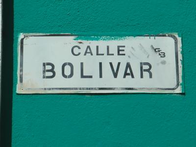 Theres always a Calle Bolivar