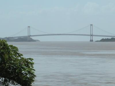 The only bridge across the Rio Orinoco
