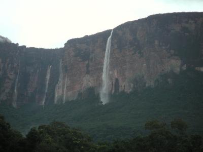 After raining - many waterfalls