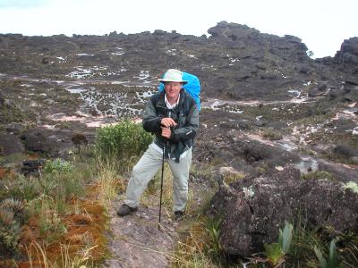 Peter on top of Roraima