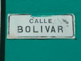 Theres always a Calle Bolivar
