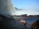 A pool on the other side of El Sapo Falls