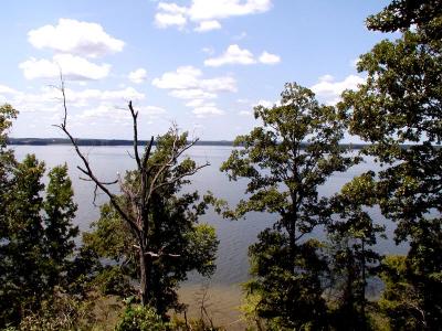 Lake Palestine overlook