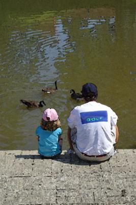 dad & girl