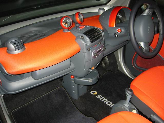 2003 Smart City Coupe Passion Interior