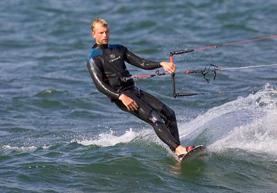 kitesurfing