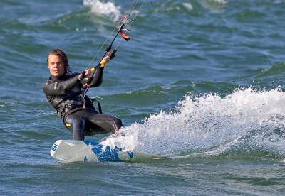 kitesurfing