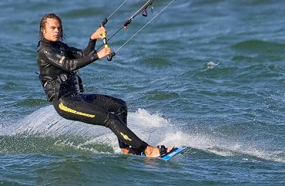 kitesurfing